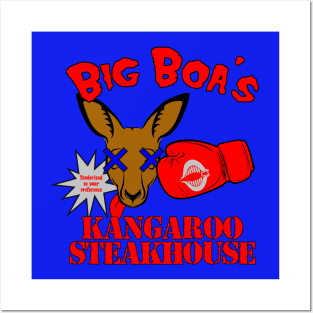 Big Boa's Kangaroo Steakhouse Posters and Art